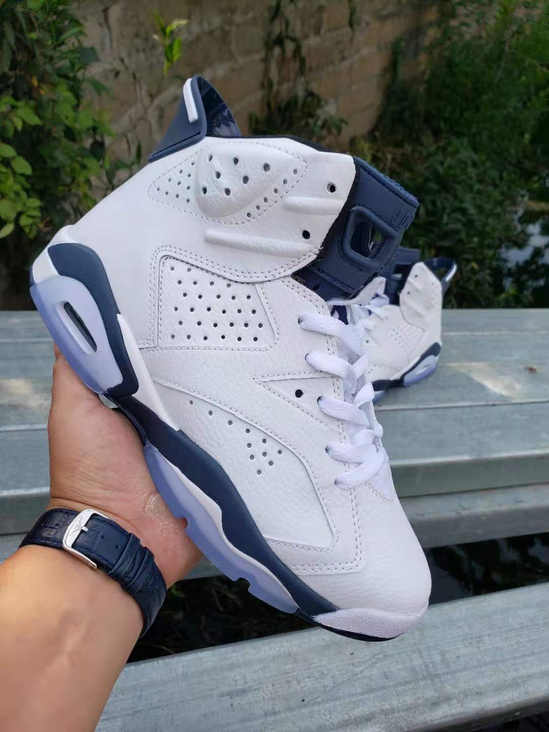 Sneakers, Blue White Colorway, Lace Up Design, Casual Gift for Sneaker Fans