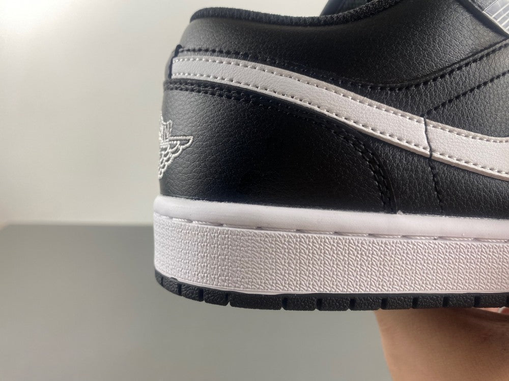 Low Top Sneakers, White Black Colorway, Lace Up Design, Casual Gift for Sneaker Fans