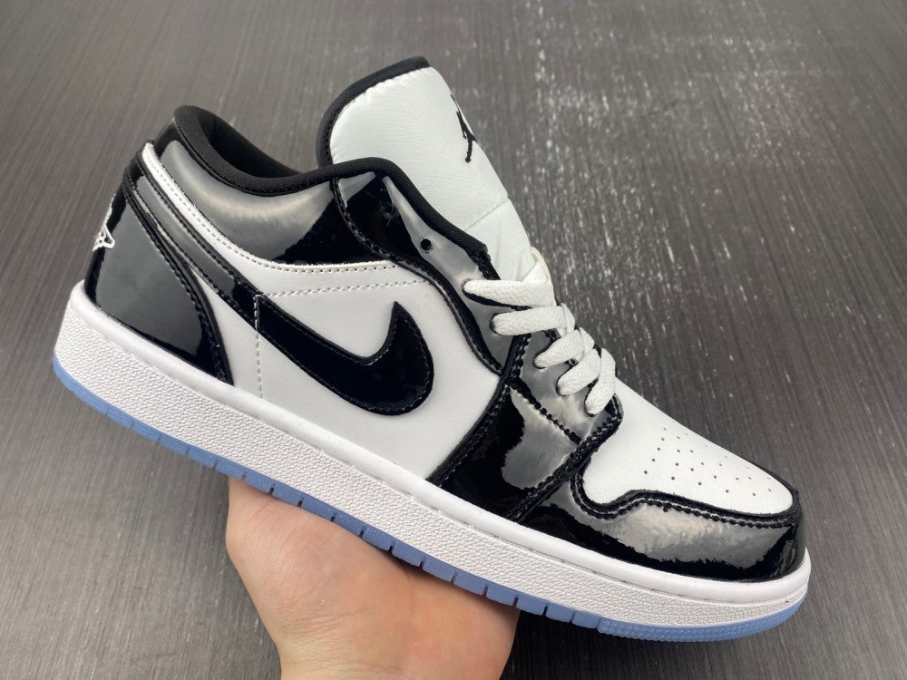 Low Top Sneakers, White Black Colorway, Lace Up Design, Casual Gift for Sneaker Fans