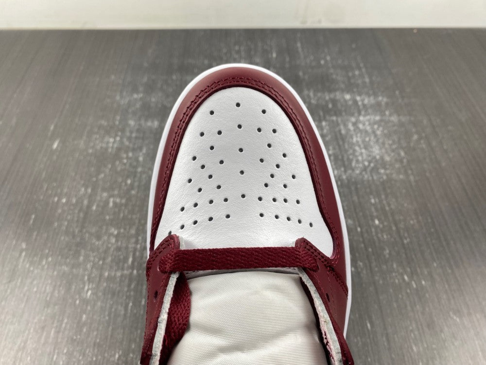 High Top Sneakers, White Red Colorway, Lace Up Design, Casual Gift for Sneaker Fans