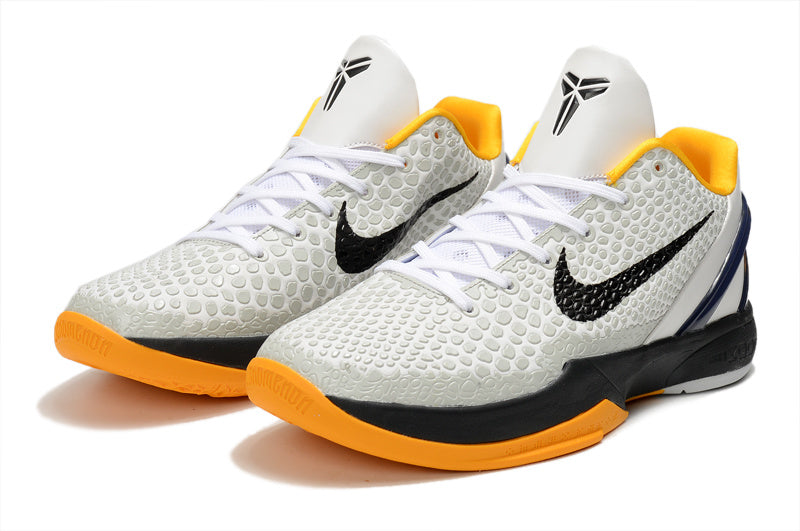 Low Top Sneakers, White Yellow Black Colorway, Lace Up Design, Casual Gift for Sneaker Fans