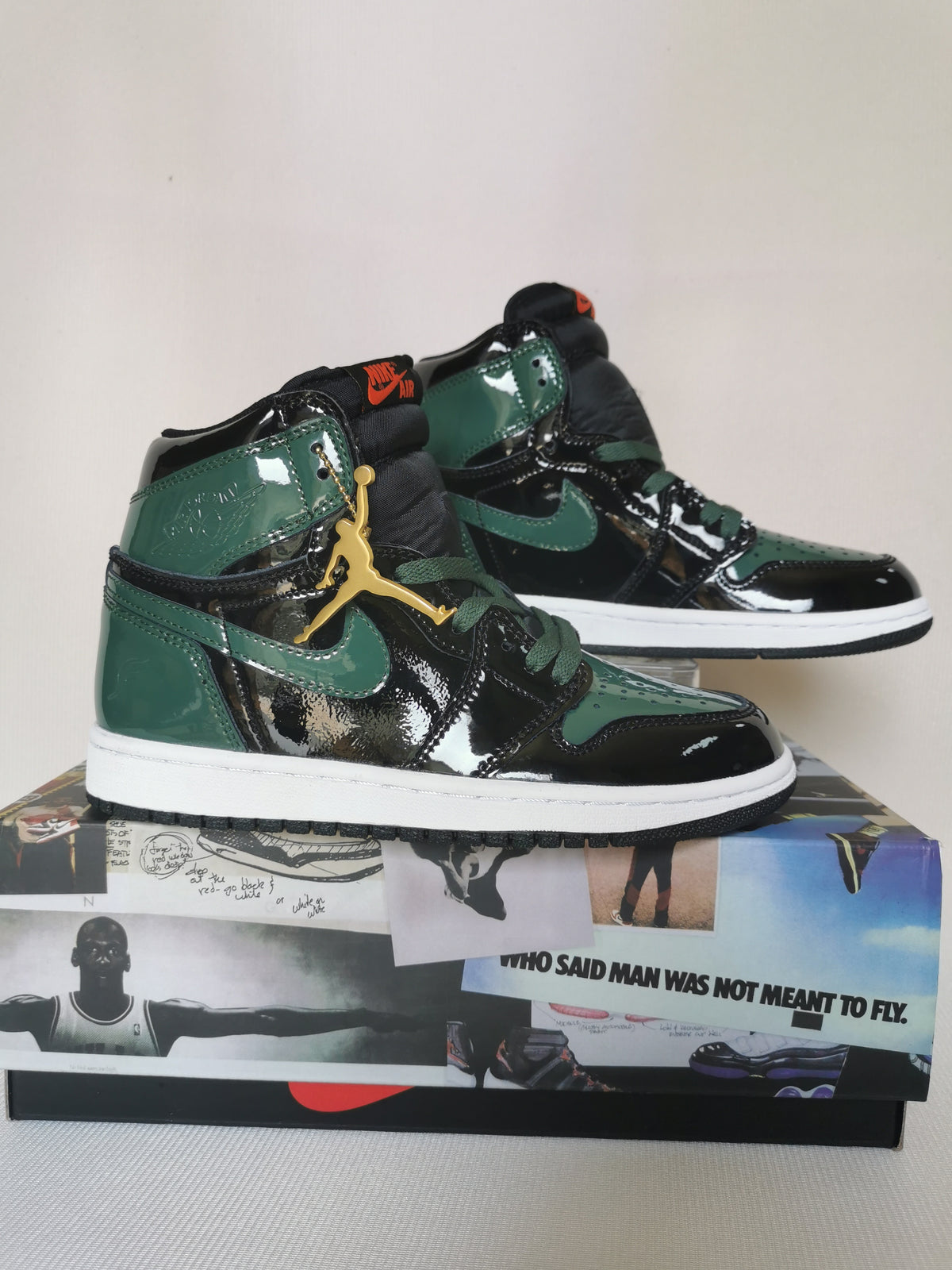 Sneakers, Black Green Colorway, Lace Up Design, Casual Gift for Sneaker Fans