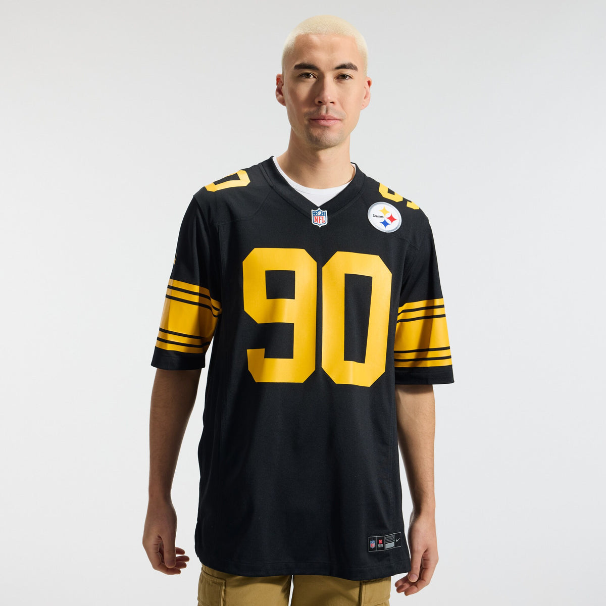 Pittsburgh Steelers T.J. Watt Black Alternate Game Jersey