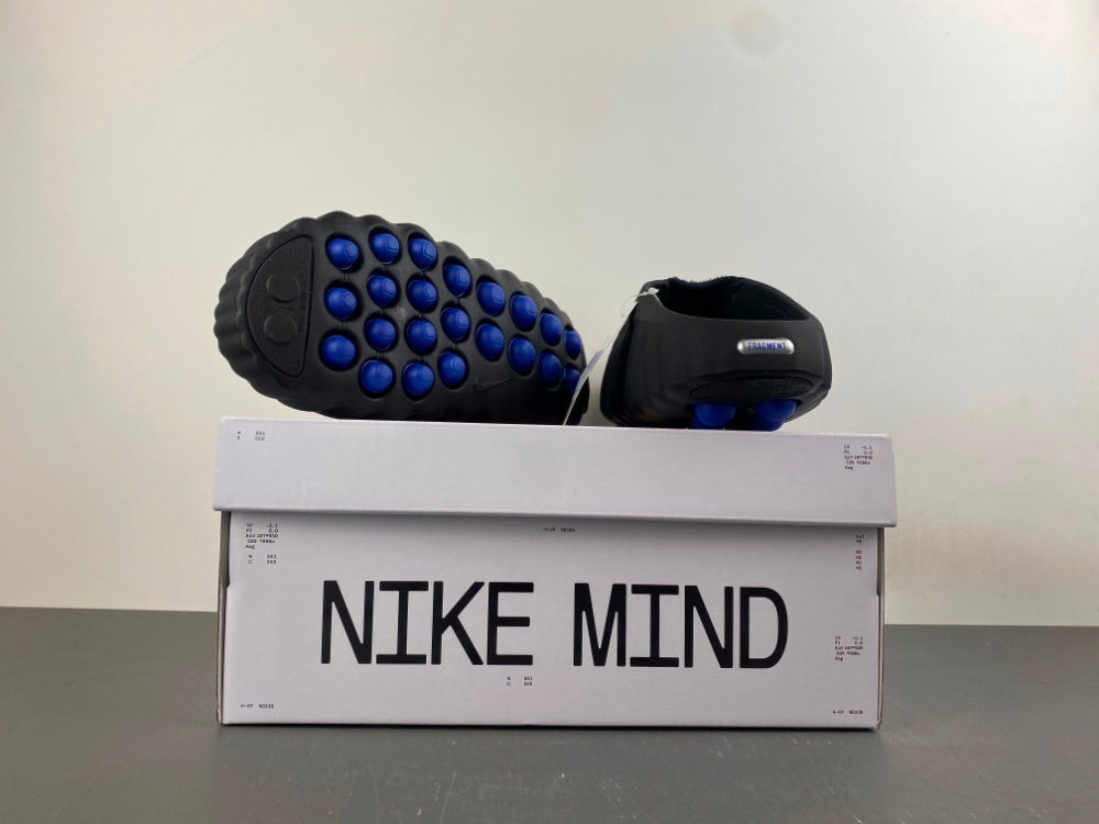 Slides, Blue Black Colorway, Slip On Design, Casual Gift for Shoe Lovers