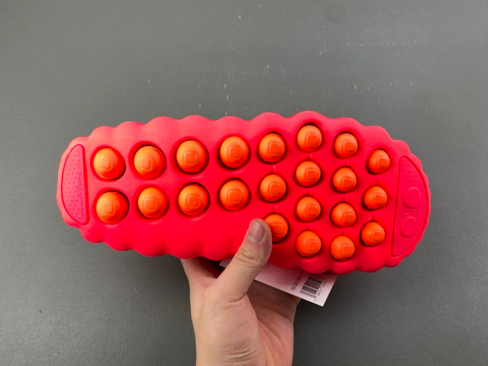 Slides, Red Colorway, Slip On Design, Casual Gift for Shoe Lovers