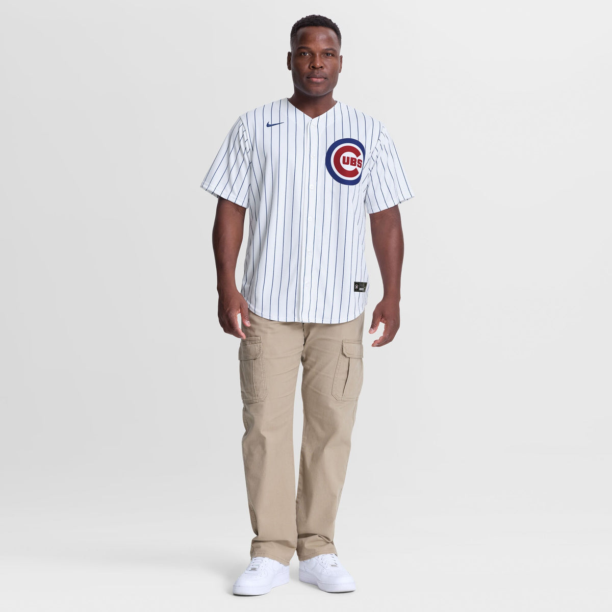 Chicago Cubs Ryan Zeferjahn White Home Replica Jersey