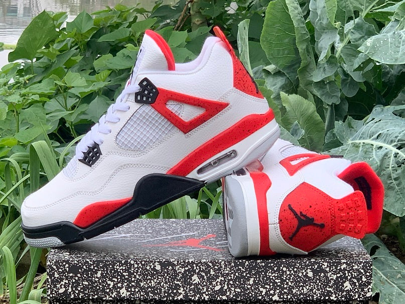 Sneakers, Red Colorway, Lace Up Design, Casual Gift for Sneaker Fans