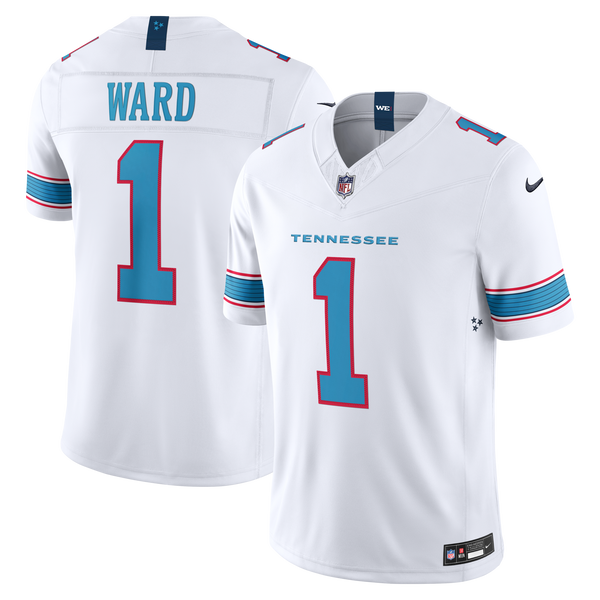 Tennessee Titans Cameron Ward White Vapor F.U.S.E. Stitched Limited Jersey
