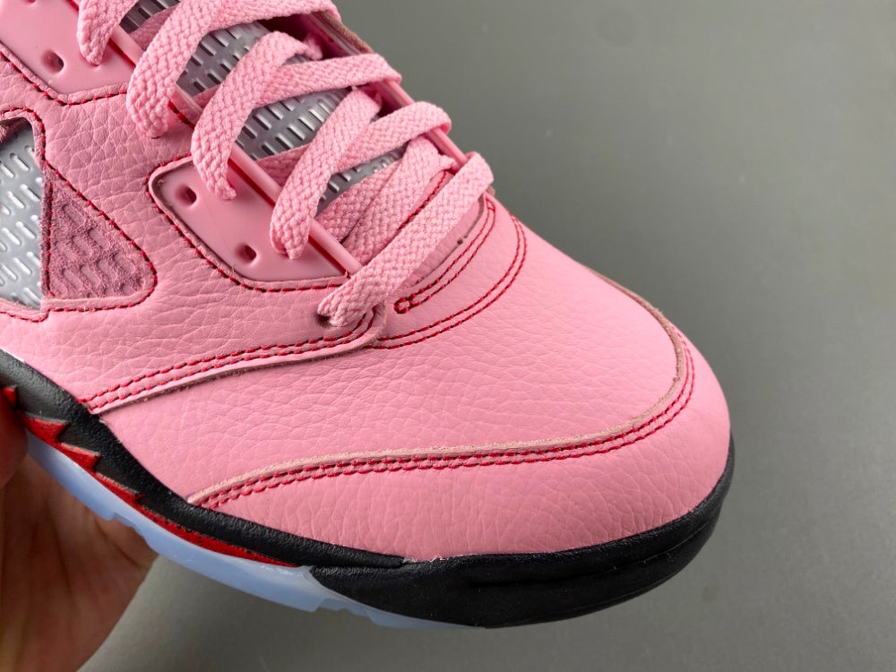 Low Top Sneakers, Pink Colorway, Lace Up Design, Casual Gift for Sneaker Fans