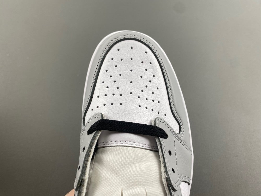 Low Top Sneakers, White Black Gray Colorway, Lace Up Design, Casual Gift for Sneaker Fans