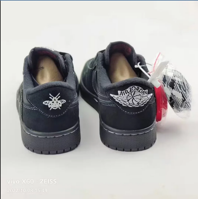 Low Top Sneakers, Black Colorway, Reverse Hook Design, Lace Up Design, Casual Gift for Sneaker Fans