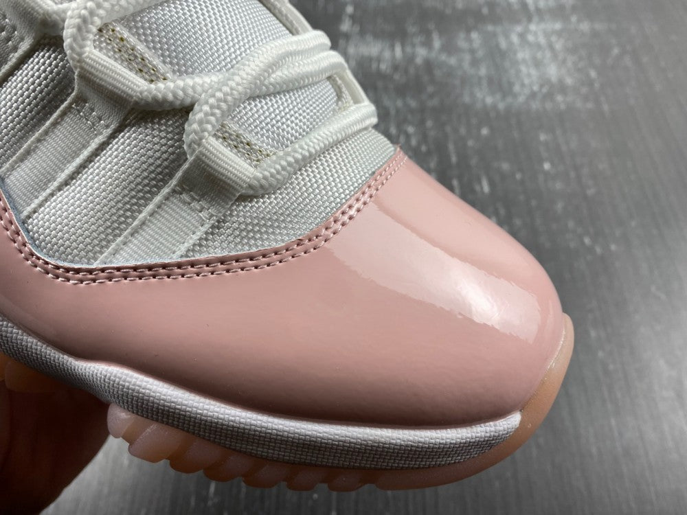 Low Top Sneakers, White Pink Colorway, Lace Up Design, Casual Gift for Sneaker Fans