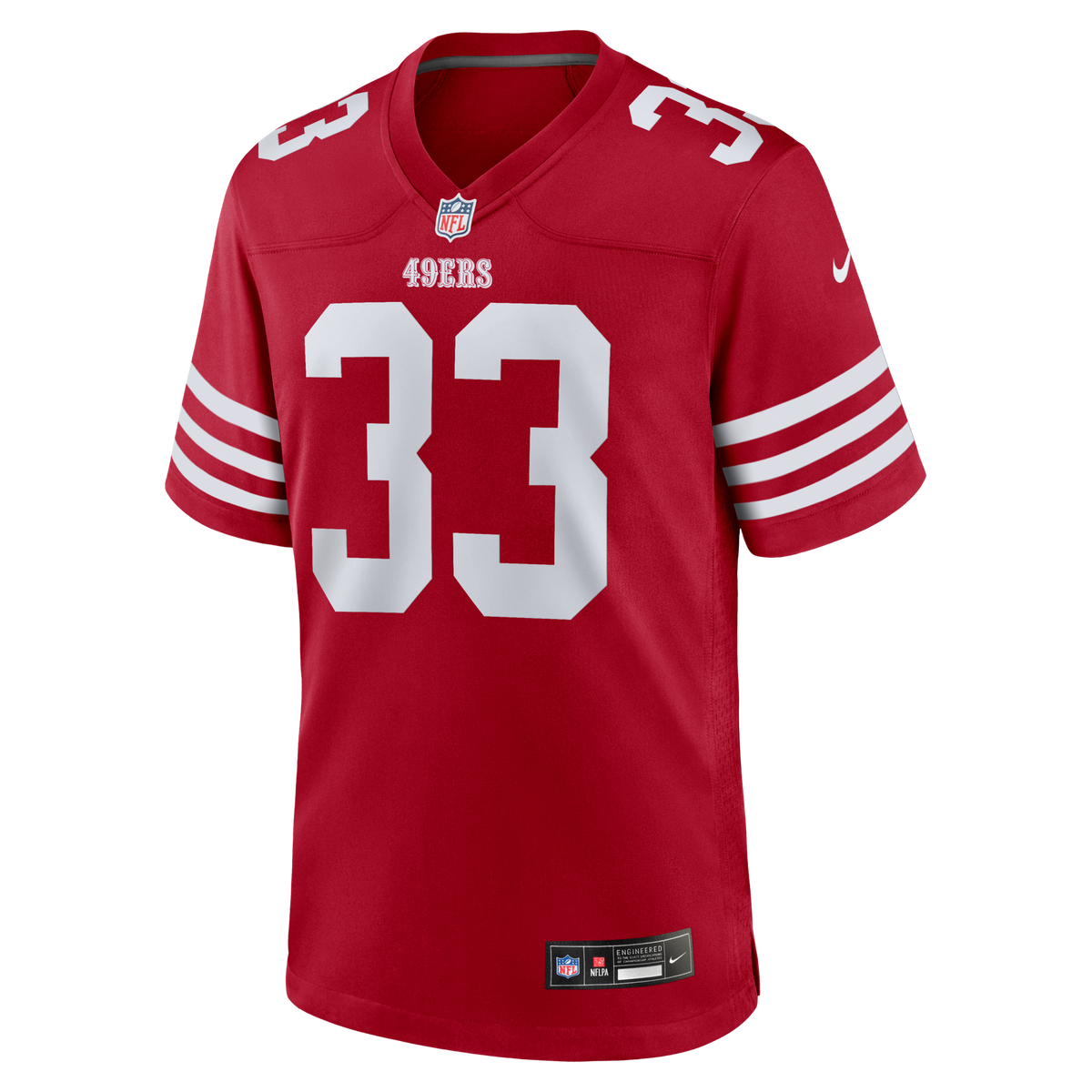 San Francisco 49ers Siran Neal Scarlet Team Game Jersey