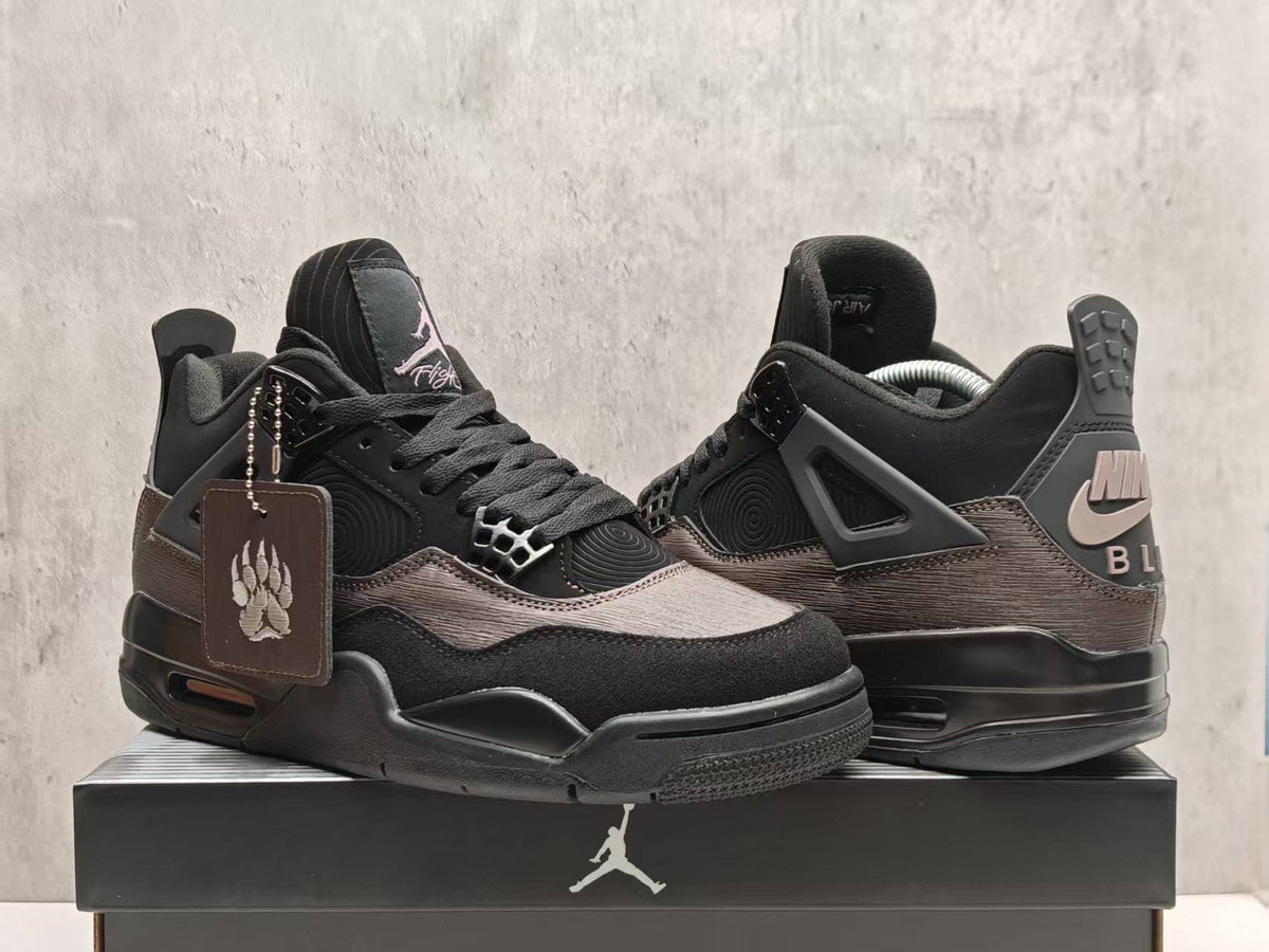 Mid Top Sneakers, Black Gray Colorway, Lace Up Design, Casual Gift for Sneaker Fans
