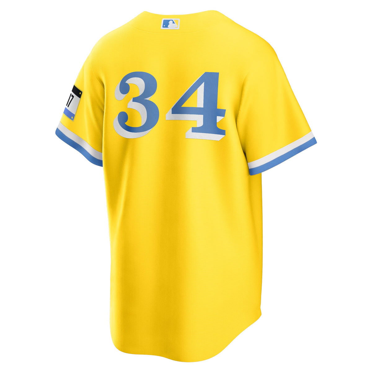Boston Red Sox David Ortiz Gold Retired Player City Connect Replica Jersey