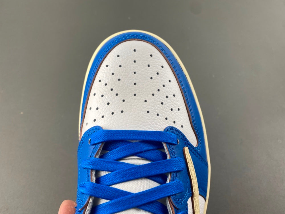 Low Top Sneakers, Blue White Red Colorway, Reverse Hook Design, Lace Up Design, Casual Gift for Sneaker Fans
