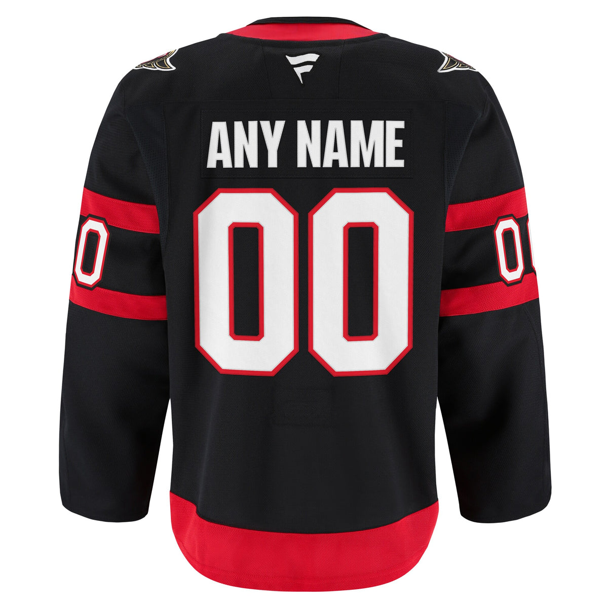 Ottawa Senators Fanatics Black Home Authentic Pro Custom Jersey