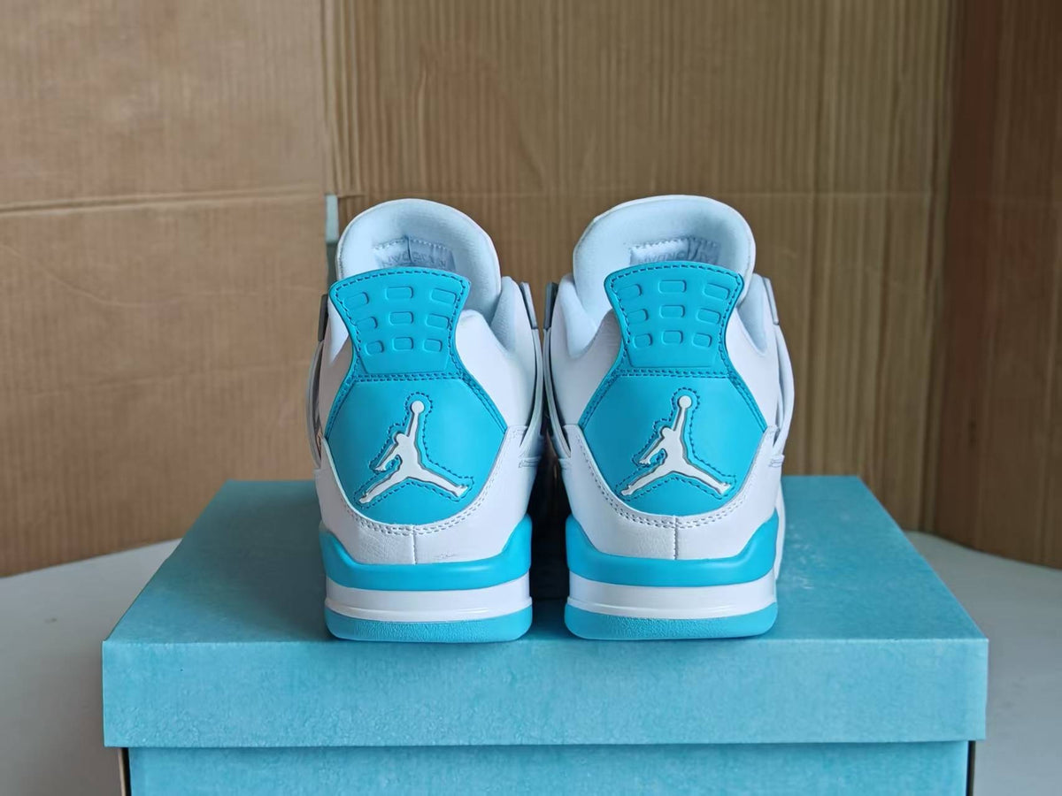 Mid Top Sneakers, Blue Colorway, Lace Up Design, Casual Gift for Sneaker Fans