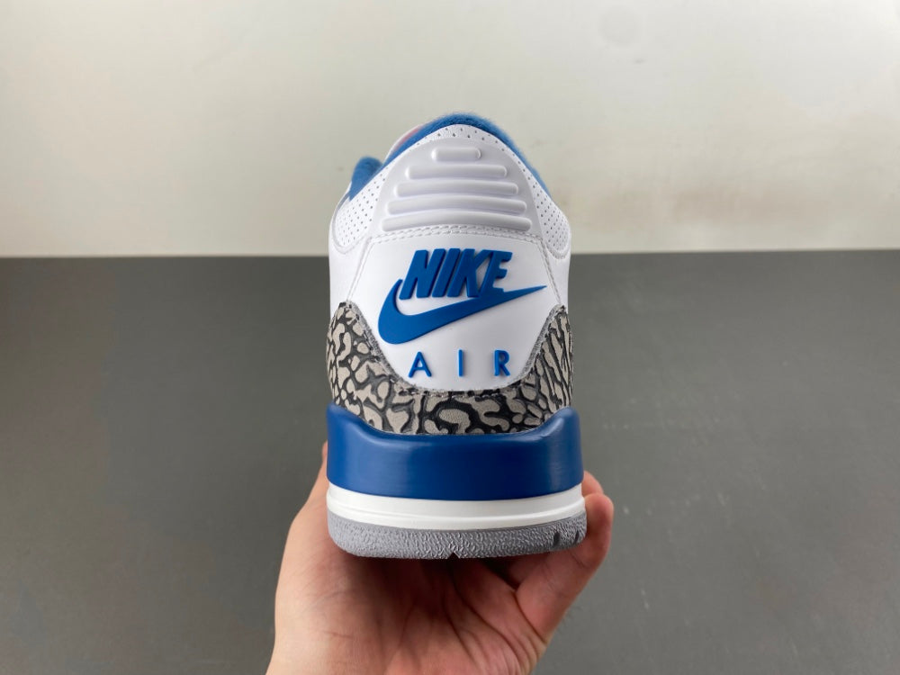Retro Low Top Sneakers, Royal Blue White Colorway, Lace Up Design, Casual Gift for Sneaker Fans