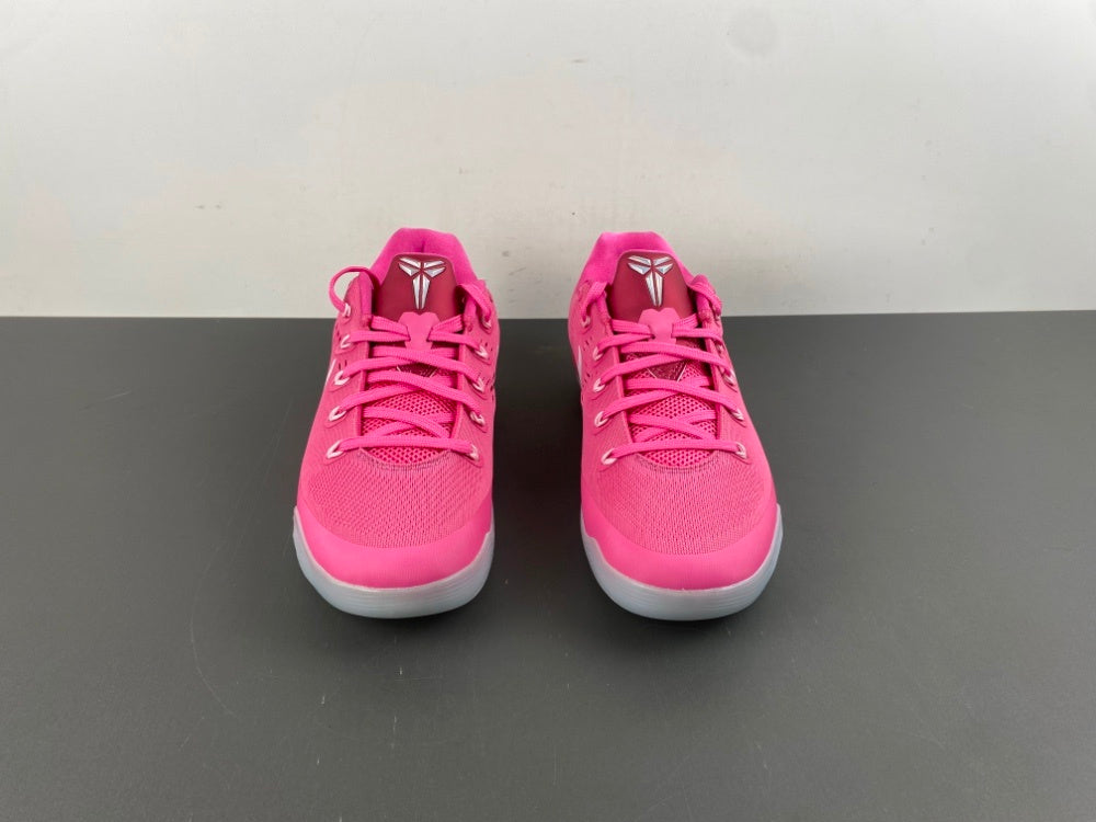 Low Top Sneakers, White Pink Colorway, Lace Up Design, Casual Gift for Sneaker Fans