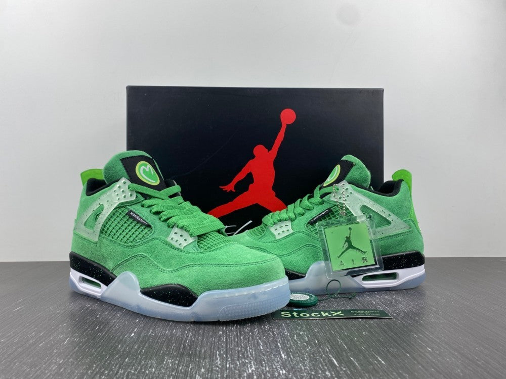 Sneakers, Green Colorway, Lace Up Design, Casual Gift for Sneaker Fans