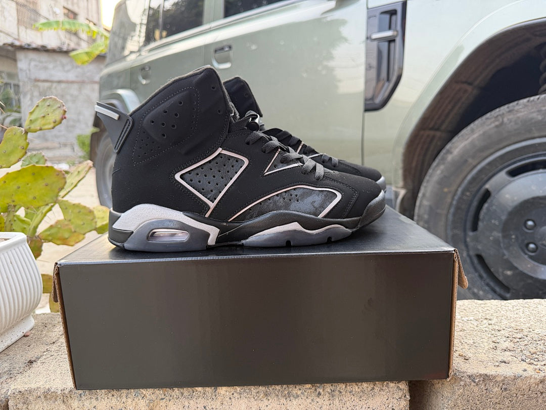High Top Sneakers, Black Silver Colorway, Lace Up Design, Casual Gift for Sneaker Fans