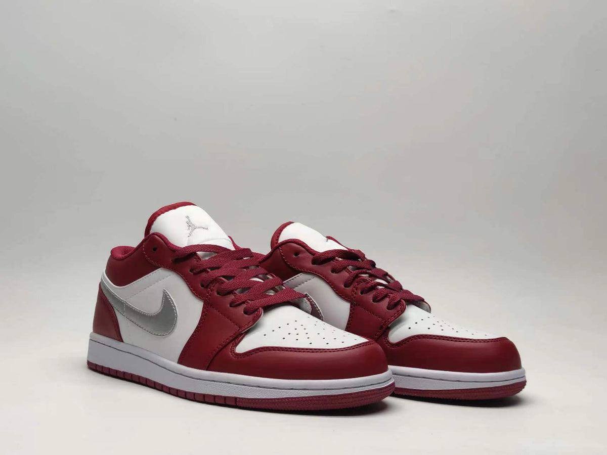 Low Top Sneakers, Burgundy Colorway, Lace Up Design, Casual Gift for Sneaker Fans