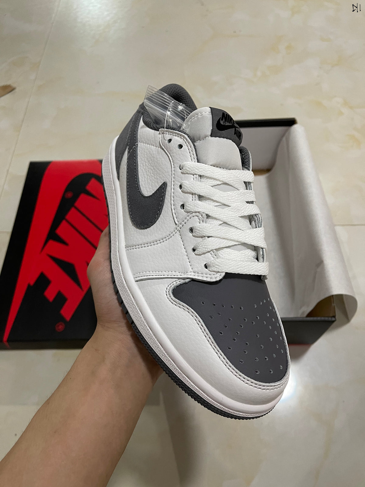 Low Top Sneakers, Gray Colorway, Lace Up Design, Casual Gift for Sneaker Fans