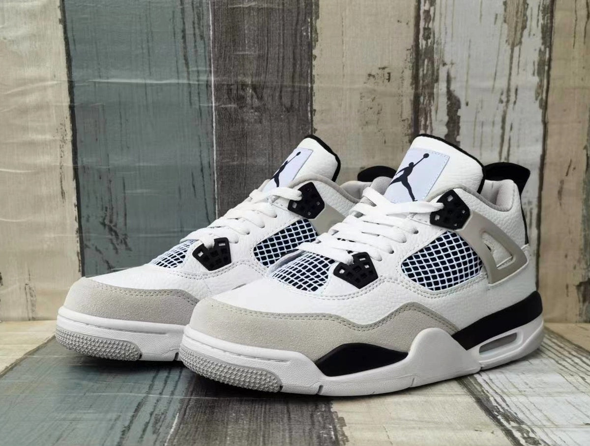 Sneakers, Light Gray White Colorway, Lace Up Design, Casual Gift for Sneaker Fans
