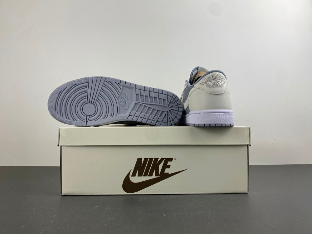 Low Top Sneakers, Gray White Colorway, Lace Up Design, Casual Gift for Sneaker Fans