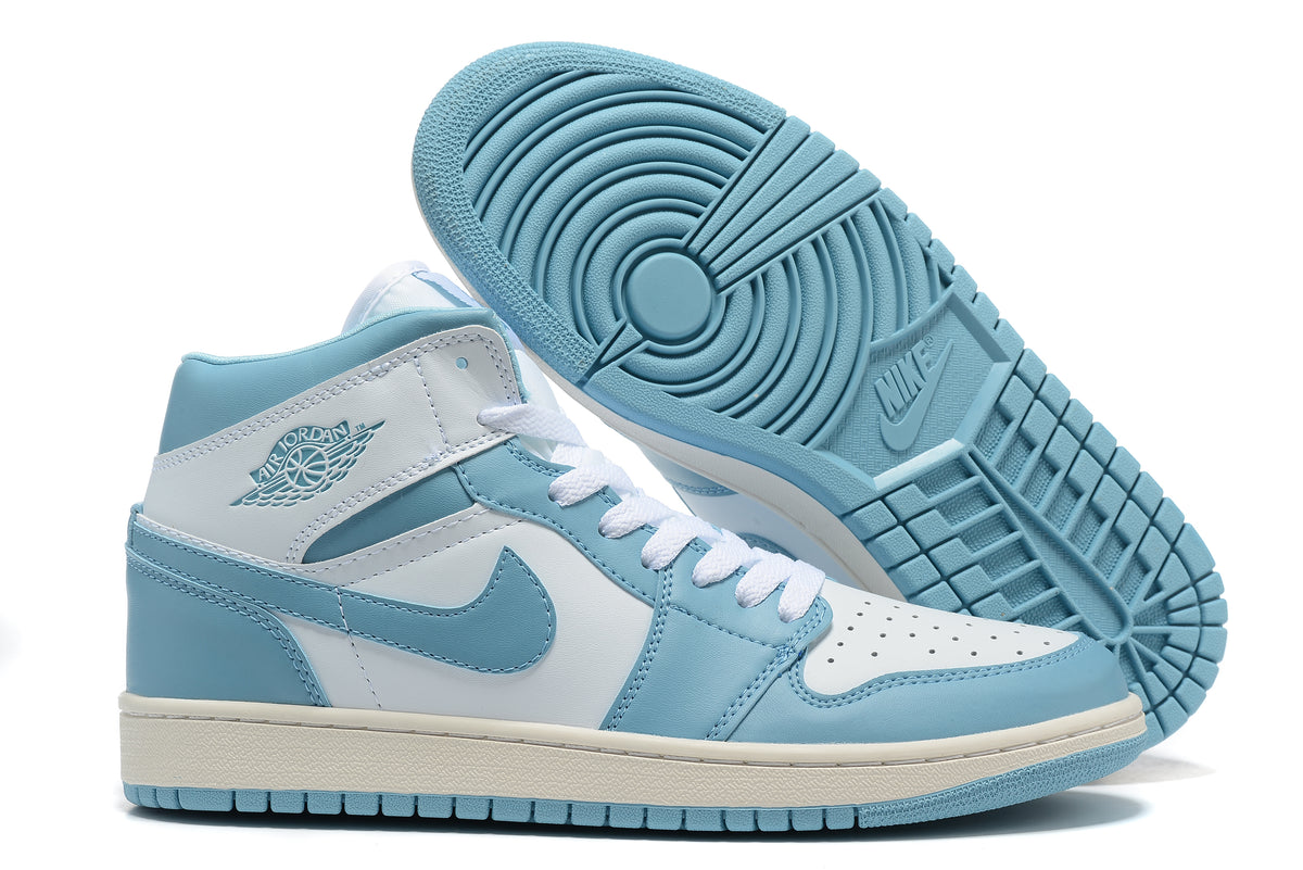 Sneakers, Blue White Colorway, Lace Up Design, Casual Gift for Sneaker Fans