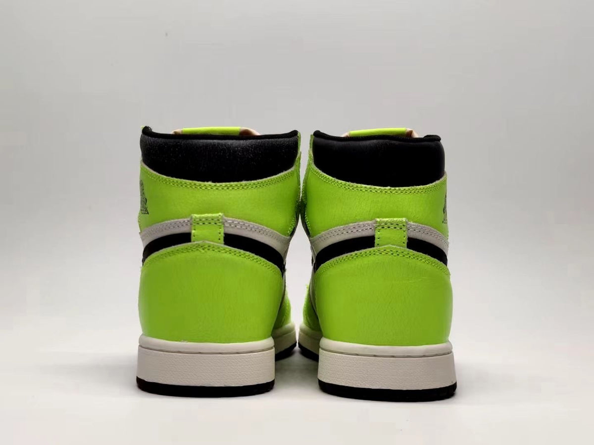 Sneakers, Neon Green Colorway, Lace Up Design, Casual Gift for Sneaker Fans