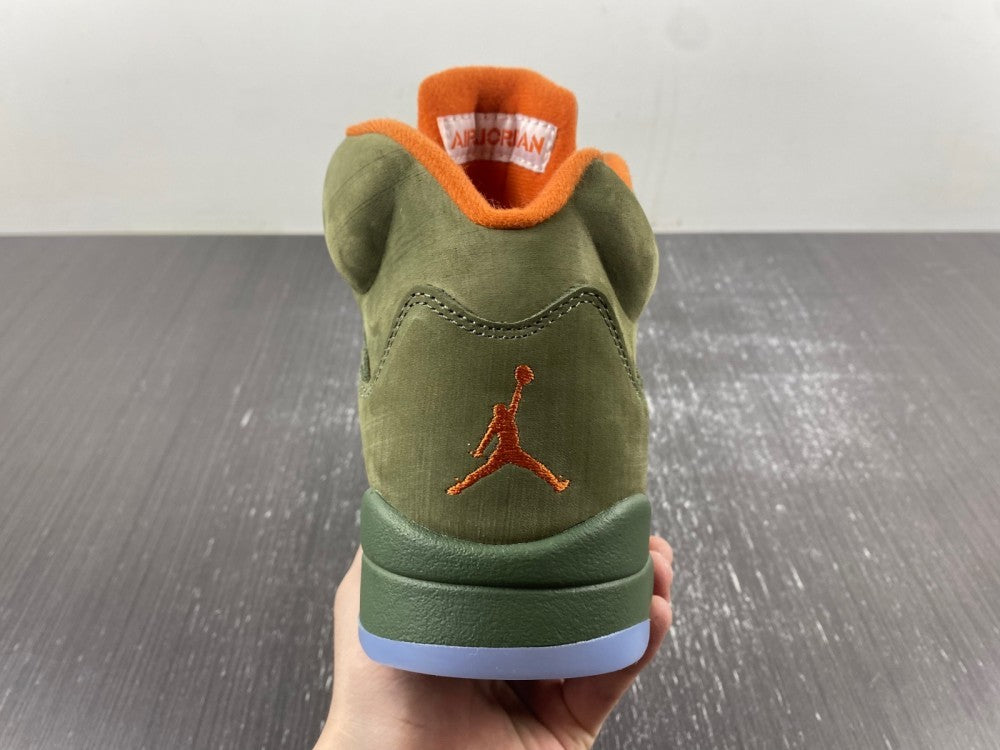 Sneakers, Army Green Colorway, Lace Up Design, Casual Gift for Sneaker Fans