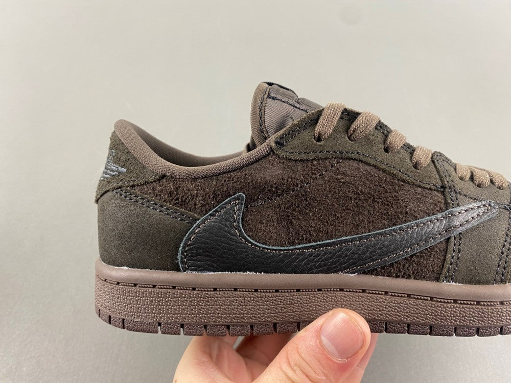 Low Top Sneakers, Black Brown Colorway, Lace Up Design, Casual Gift for Sneaker Fans