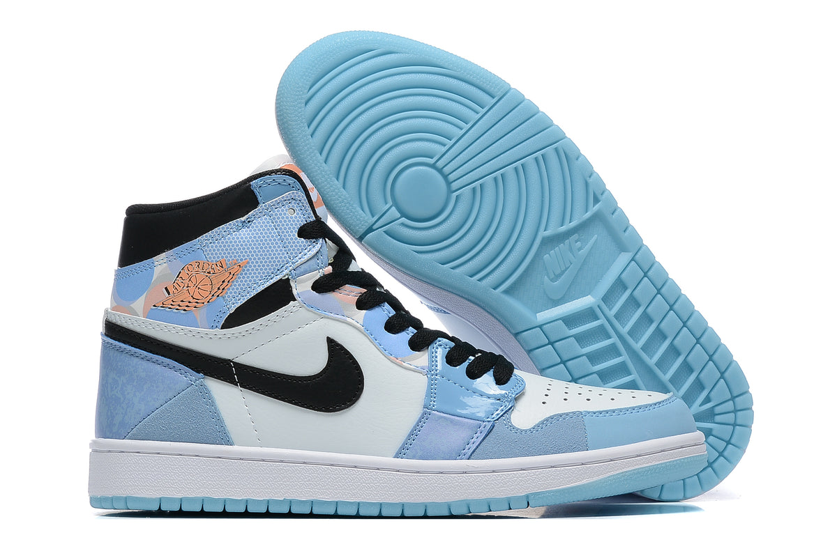 Sneakers, Blue Colorway, Lace Up Design, Casual Gift for Sneaker Fans