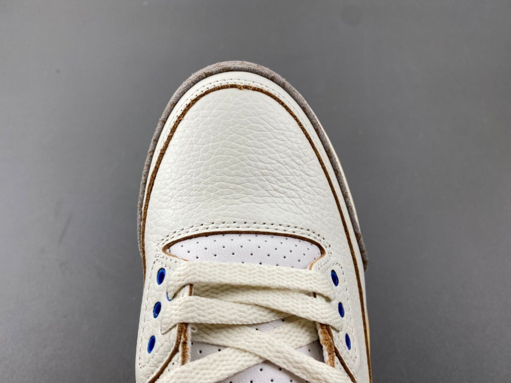 Low Top Sneakers, Blue White Red Colorway, Leather Footwear, Lace Up Design, Casual Gift for Sneaker Fans