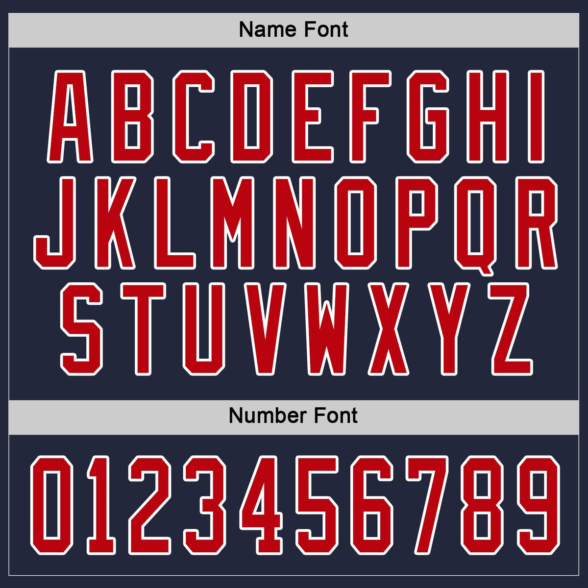 Custom Navy Red-White Hockey Jersey