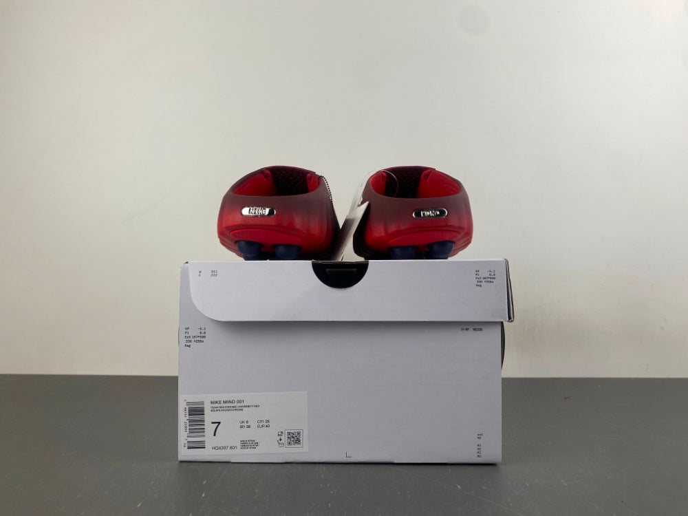 Slides, Red Colorway, Slip On Design, Casual Gift for Shoe Lovers