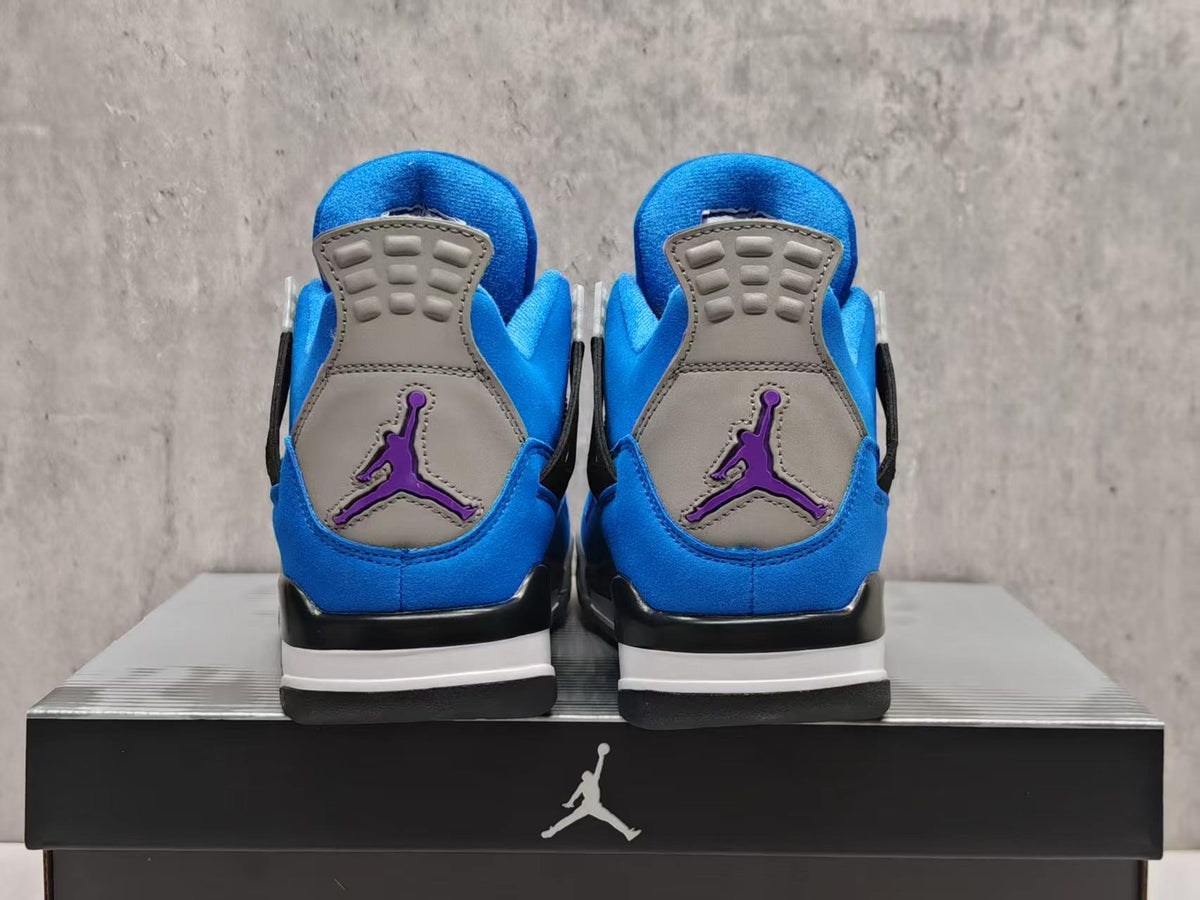 Mid Top Sneakers, Purple Colorway, Lace Up Design, Casual Gift for Sneaker Fans