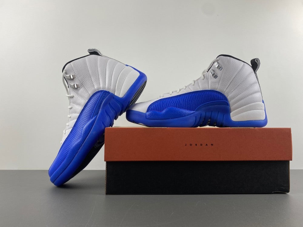 Low Top Sneakers, Blue White Colorway, Lace Up Design, Casual Gift for Sneaker Fans
