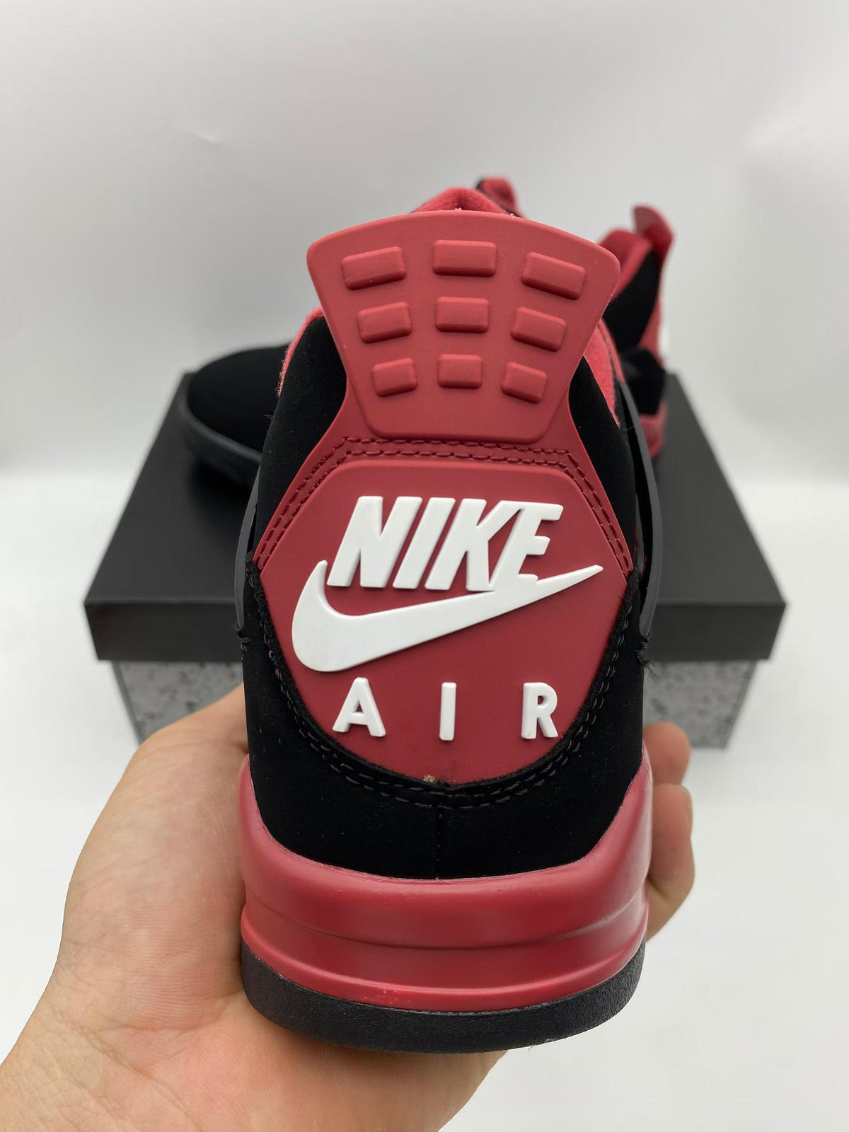 Mid Top Sneakers, Black Red Pink Colorway, Lace Up Design, Casual Gift for Sneaker Fans