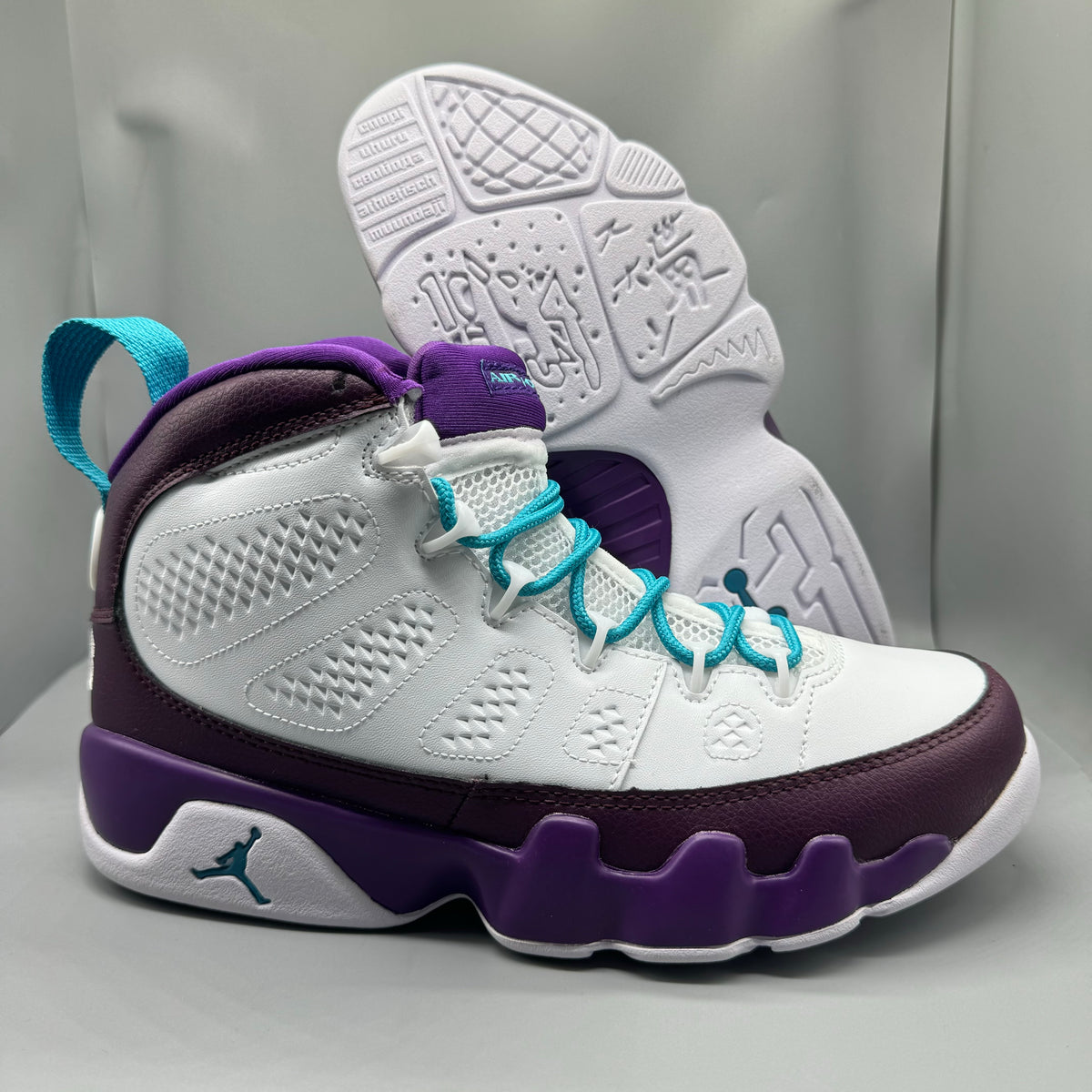High Top Sneakers, Purple Colorway, Lace Up Design, Casual Gift for Sneaker Fans