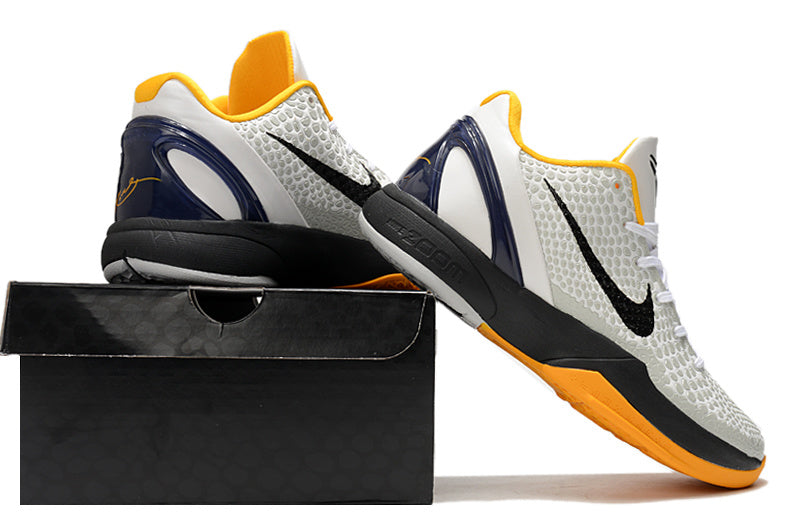 Low Top Sneakers, White Yellow Black Colorway, Lace Up Design, Casual Gift for Sneaker Fans