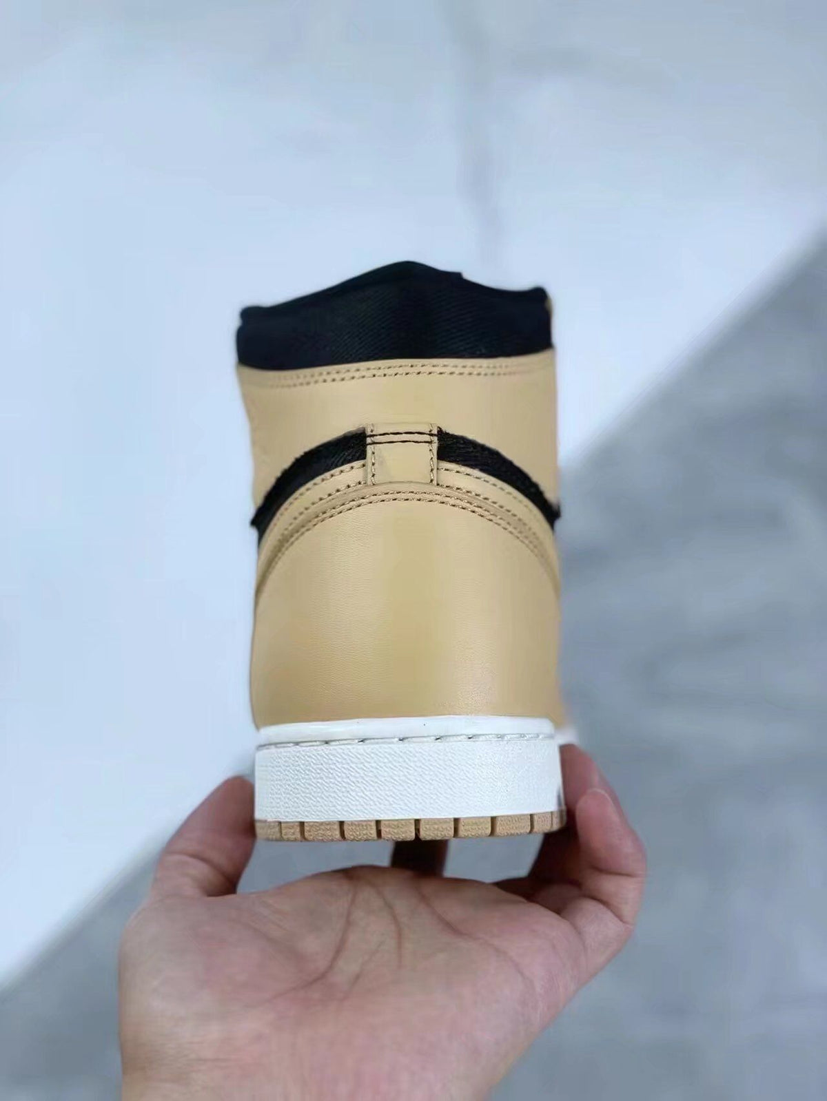 Sneakers, Black Beige Colorway, Lace Up Design, Casual Gift for Sneaker Fans
