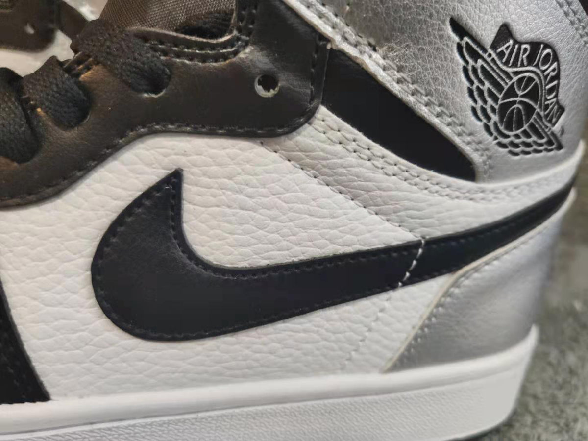 Sneakers, Black Silver Colorway, Lace Up Design, Casual Gift for Sneaker Fans