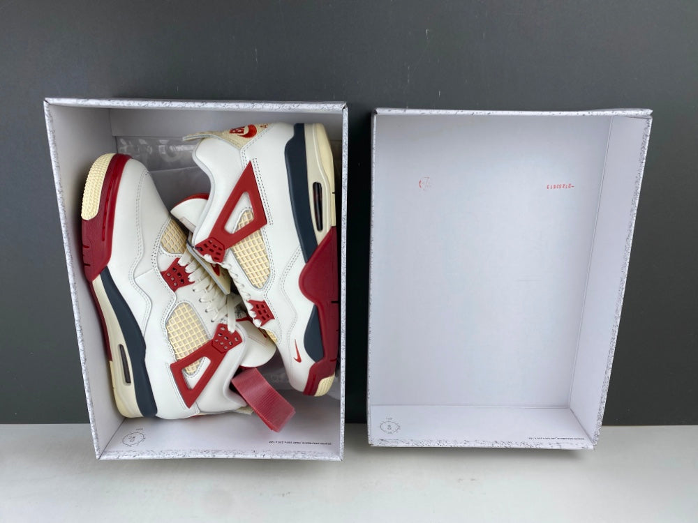 Low Top Sneakers, White Black Red Colorway, Lace Up Design, Casual Gift for Sneaker Fans