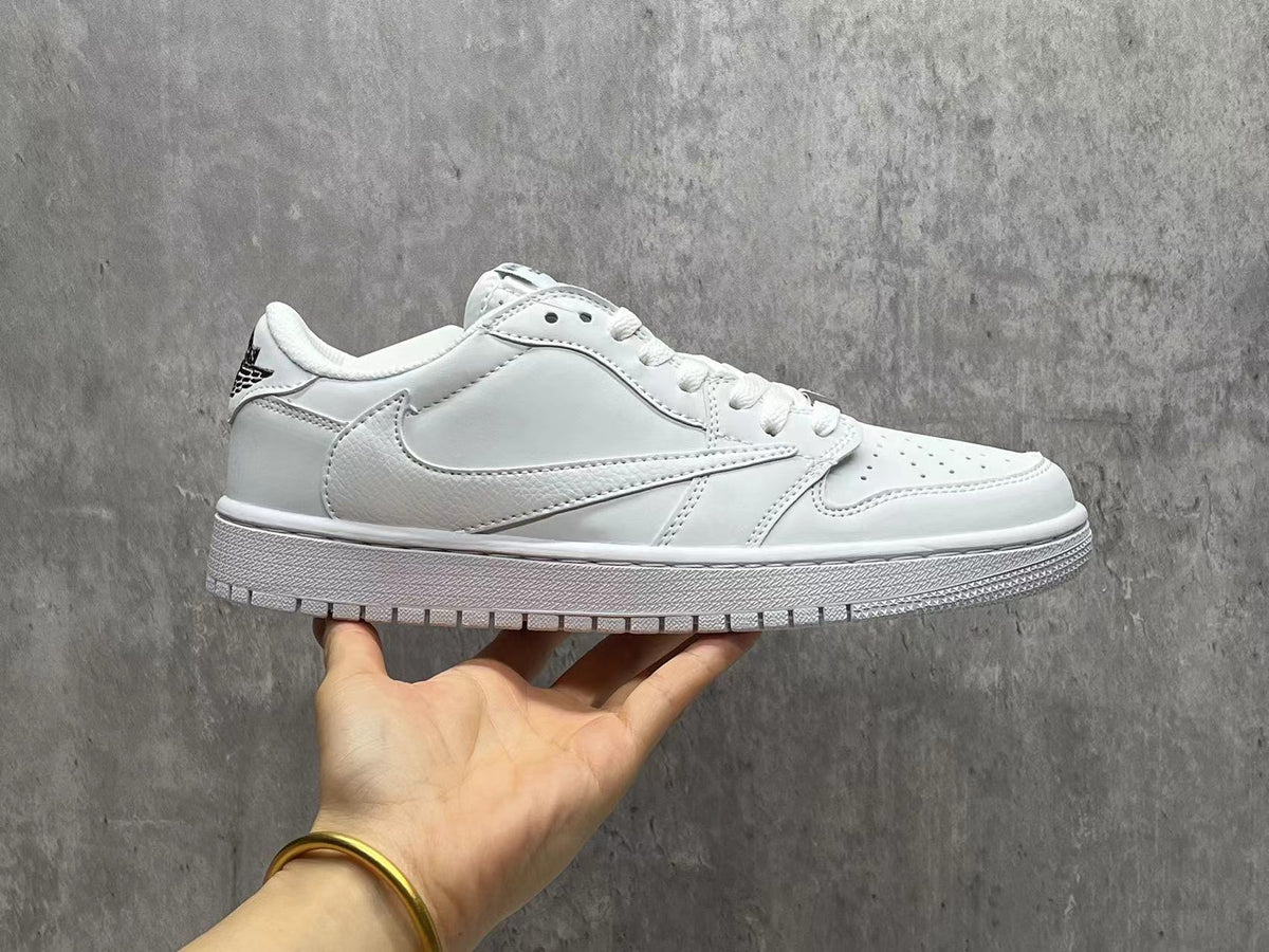 Low Top Sneakers, White Colorway, Reverse Hook Design, Lace Up Design, Casual Gift for Sneaker Fans