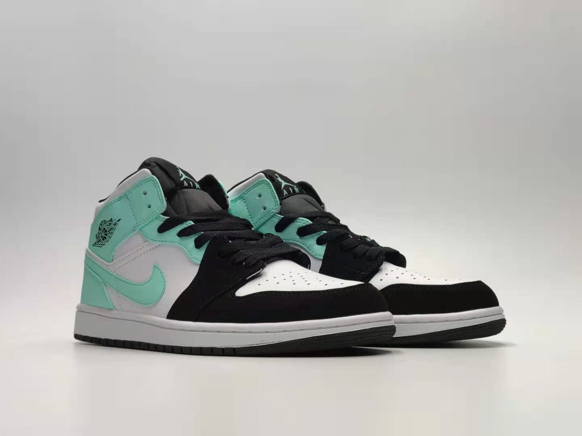 Sneakers, Mint Green Colorway, Lace Up Design, Casual Gift for Sneaker Fans