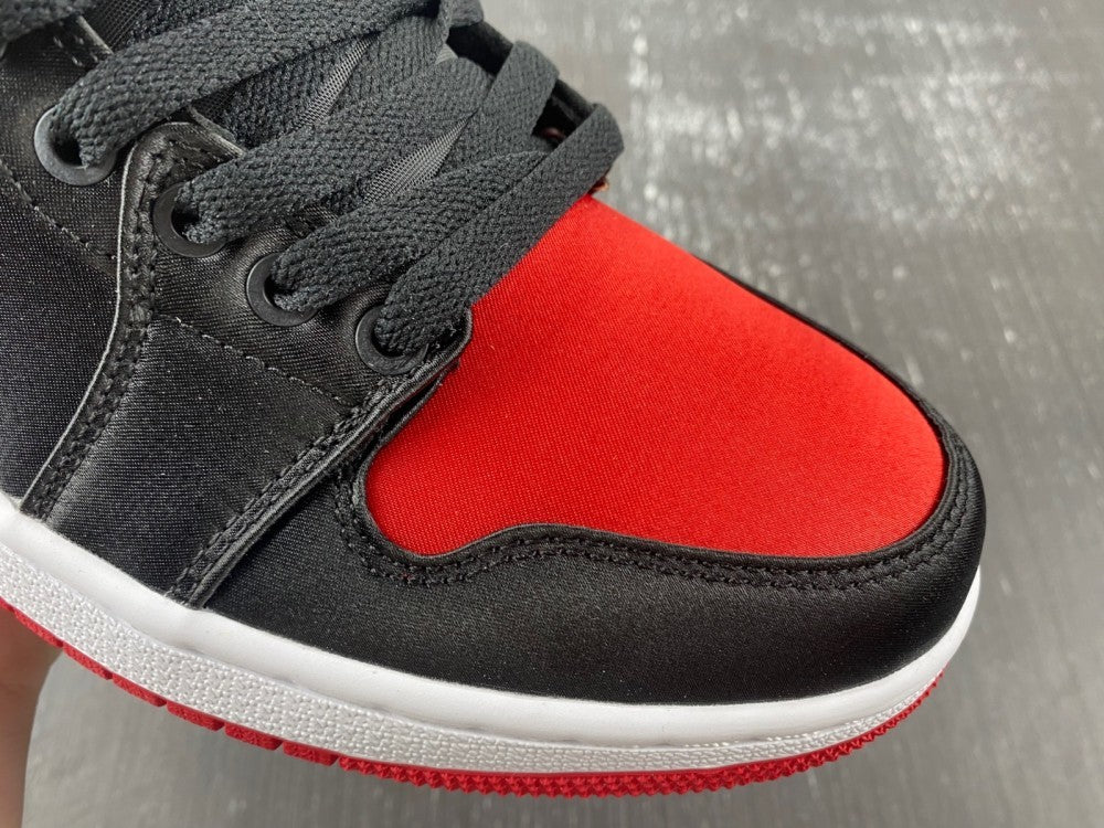 Low Top Sneakers, Black Red Colorway, Lace Up Design, Casual Gift for Sneaker Fans