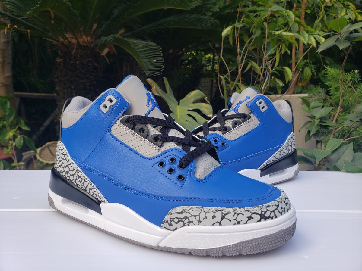 Low Top Sneakers, Blue Black Colorway, Lace Up Design, Casual Gift for Sneaker Fans